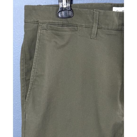GOODFELLOW & CO GREEN MENS DRESS HENNEPIN CHINO PANTS SIZE 36 WAIST X 32 INSEAM - Picture 3 of 11